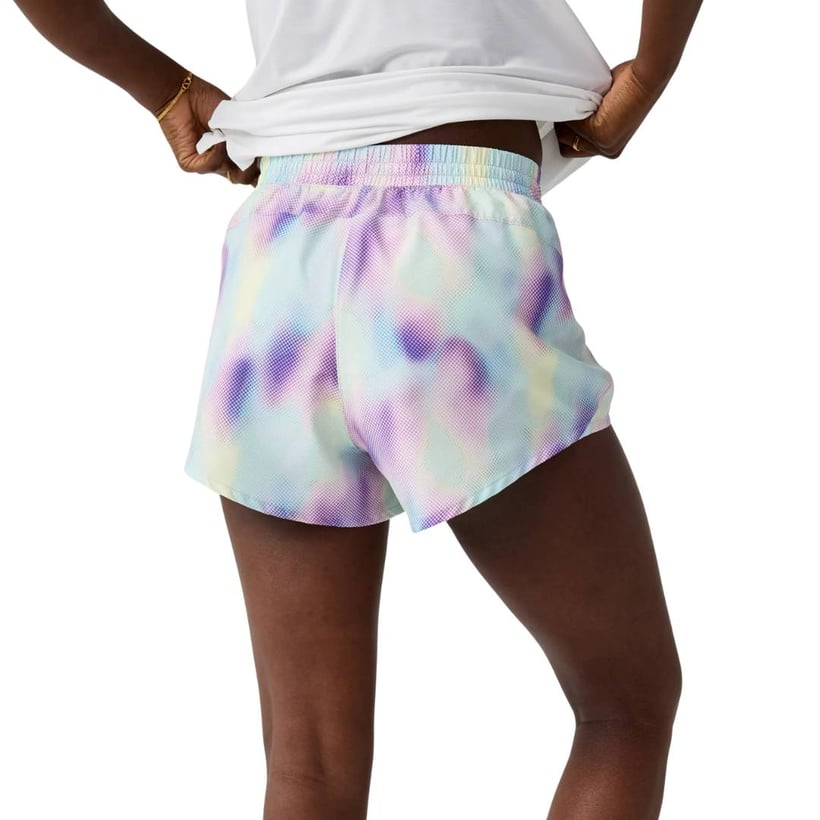 Pantaloncini Brooks Dash Viola Giallo Donna