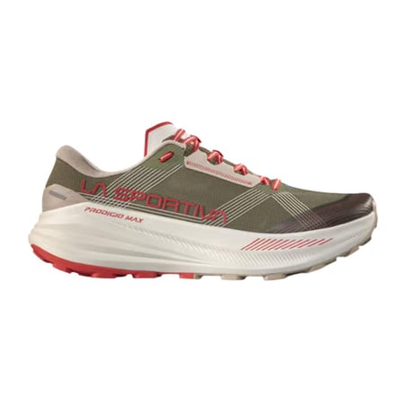 La Sportiva Prodigio Max Laufschuh Grün Rot SS26