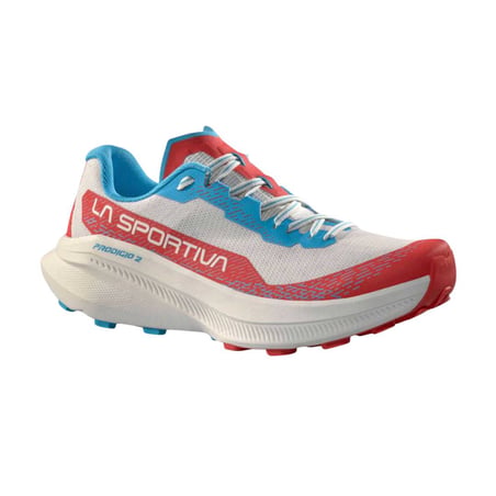 Ténis La Sportiva Prodigio 2 Branco Vermelho SS26 Mulher