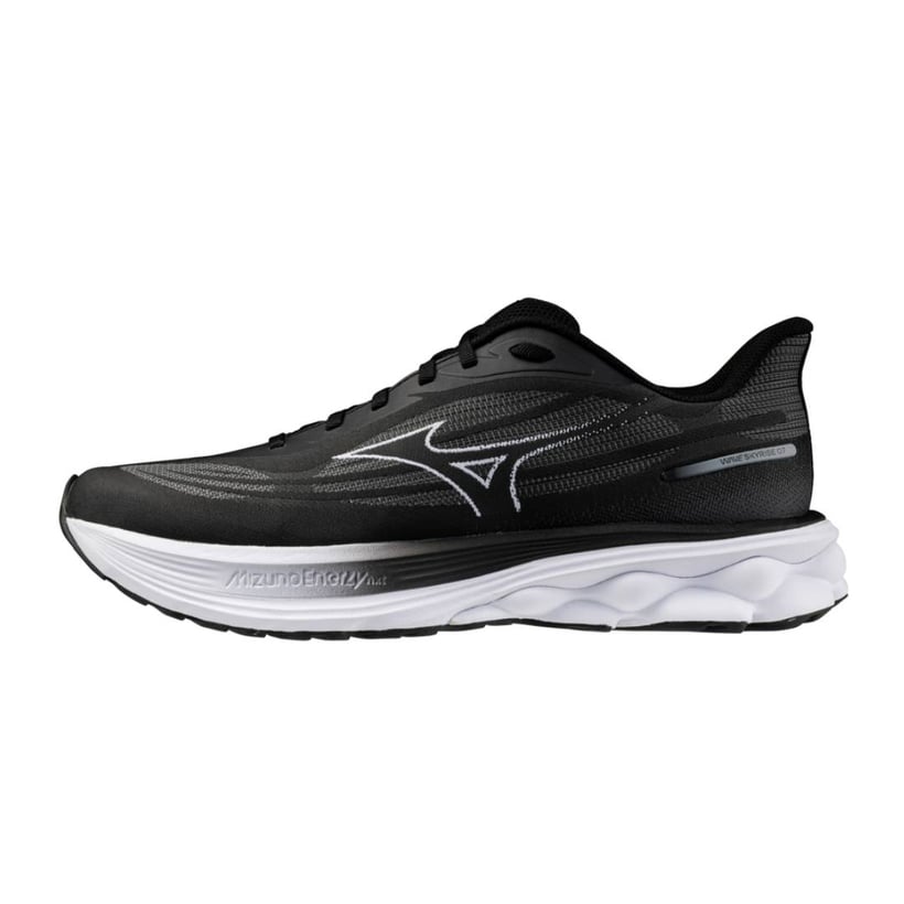 Zapatillas Mizuno Wave Skyrise 7 Negro Blanco SS26