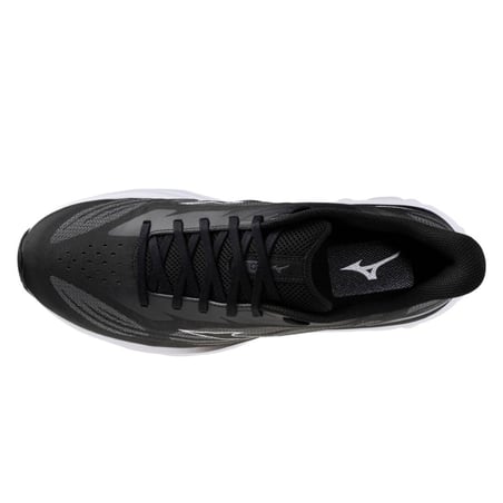 Zapatillas Mizuno Wave Skyrise 7 Negro Blanco SS26