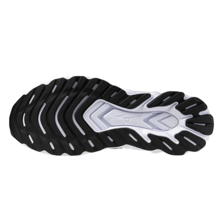 Mizuno Wave Skyrise 7 hardloopschoenen Zwart Wit SS26