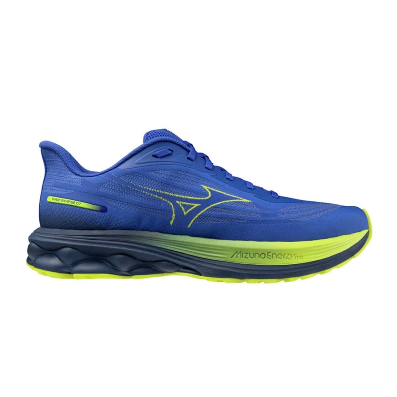 Mizuno Wave Skyrise 7 blauw geel SS26