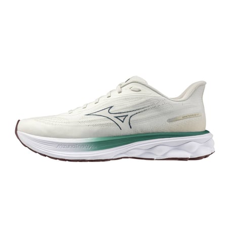 Mizuno Wave Skyrise 7 Laufschuhe Beige-Grün SS26