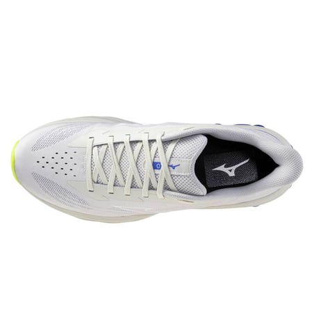 Mizuno Wave Skyrise 7 Laufschuhe Weiß Blau SS26