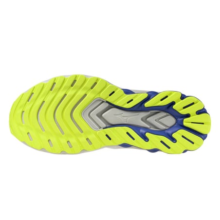 Ténis Mizuno Wave Skyrise 7 Branco Azul SS26
