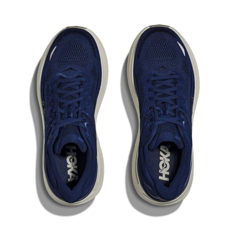 Hoka Bondi 9 Wide Blau Beige SS26