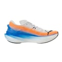 Zapatillas Puma Deviate NITRO 3 Ekiden Blanco Azul SS26 Mujer