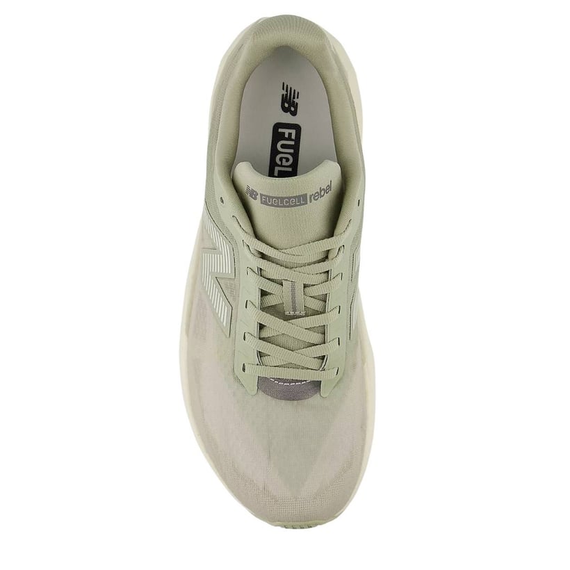 New Balance FuelCell Rebel v5 Groen Grijs SS26