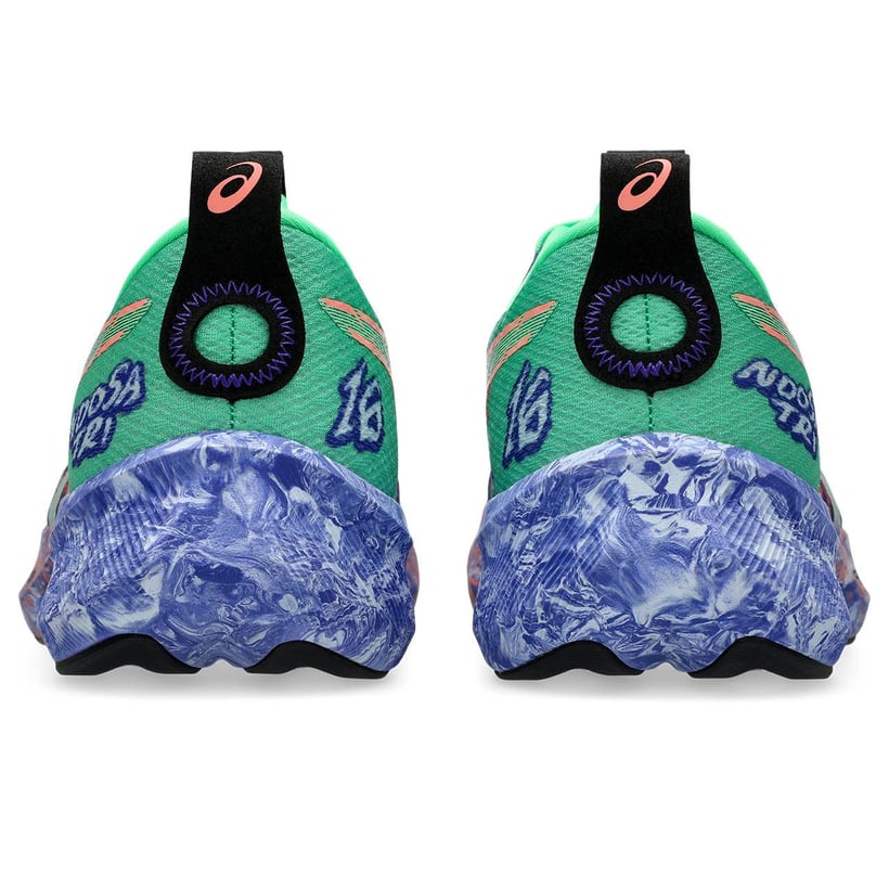 Chaussures Asics Noosa Tri 16 Vert Bleu SS26