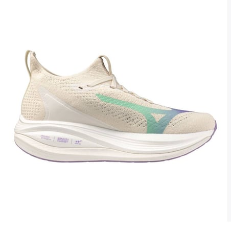 Mizuno Neo Vista 2 Shoes Beige Purple SS26 Women