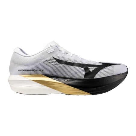 Chaussures Mizuno Hyperwarp Elite Blanc Noir SS26 Unisexe