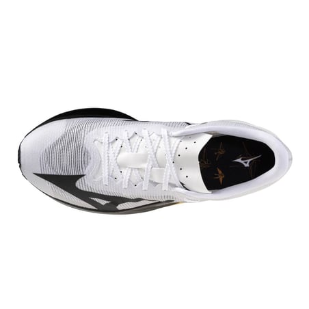 Scarpe Mizuno Hyperwarp Elite Bianco Nero SS26 Unisex