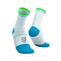 Calze Compressport Pro Marathon V2.0 Bianco Blu