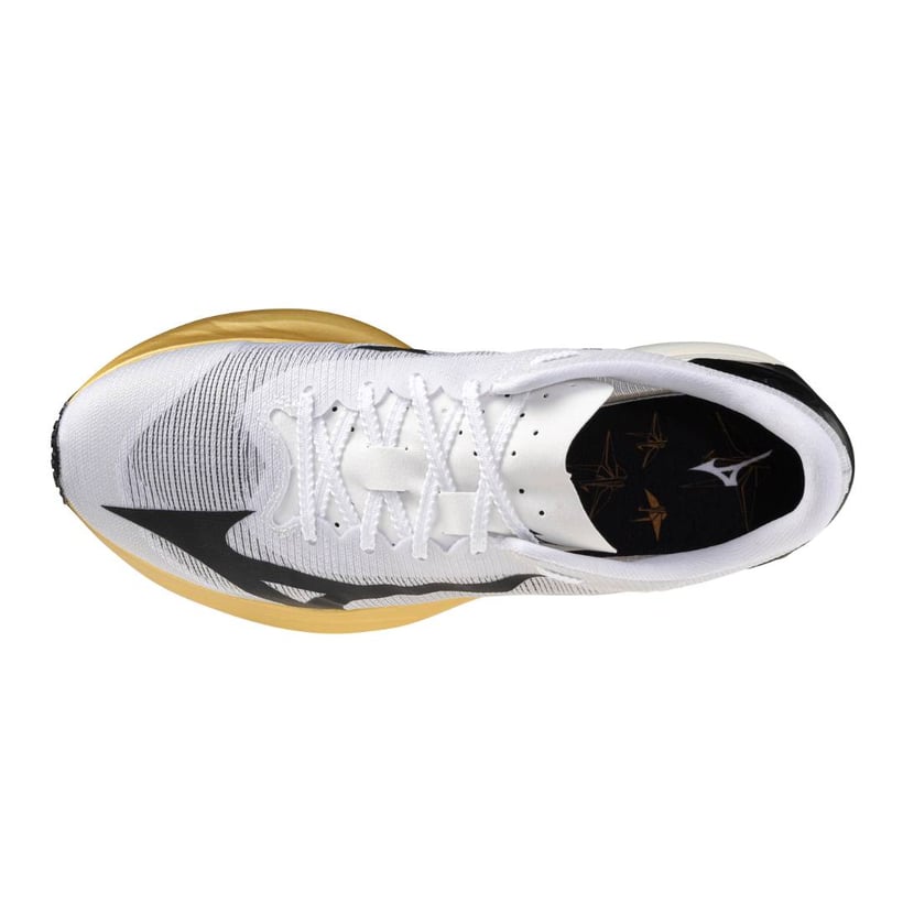 Scarpe Mizuno Hyperwarp Pro Bianco Oro SS26 Unisex