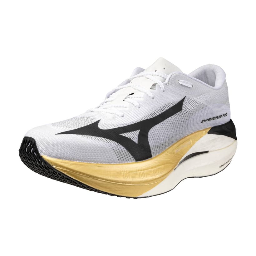 Chaussures Mizuno Hyperwarp Pro Blanc Doré SS26...