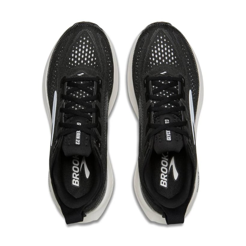 Brooks Glycerin 23 Laufschuhe Schwarz Weiß SS26