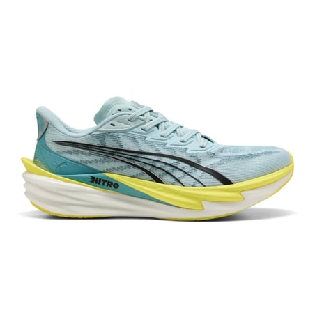 Puma Deviate NITRO 4 Shoes Blue Yellow SS26