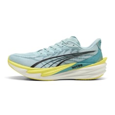 Puma Deviate NITRO 4 Laufschuhe Blau Gelb SS26