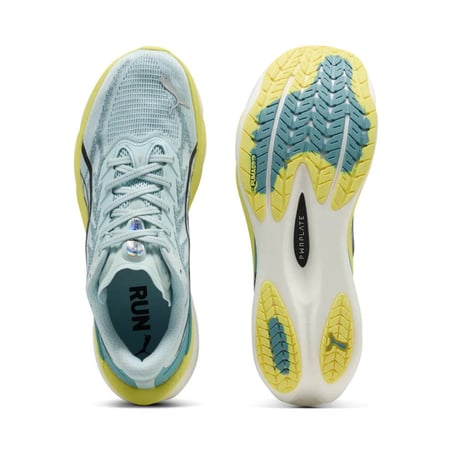 Scarpe Puma Deviate NITRO 4 Blu Giallo SS26