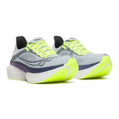 Saucony Endorphin Elite 2 Schoenen Grijs Geel SS26 Unisex 2