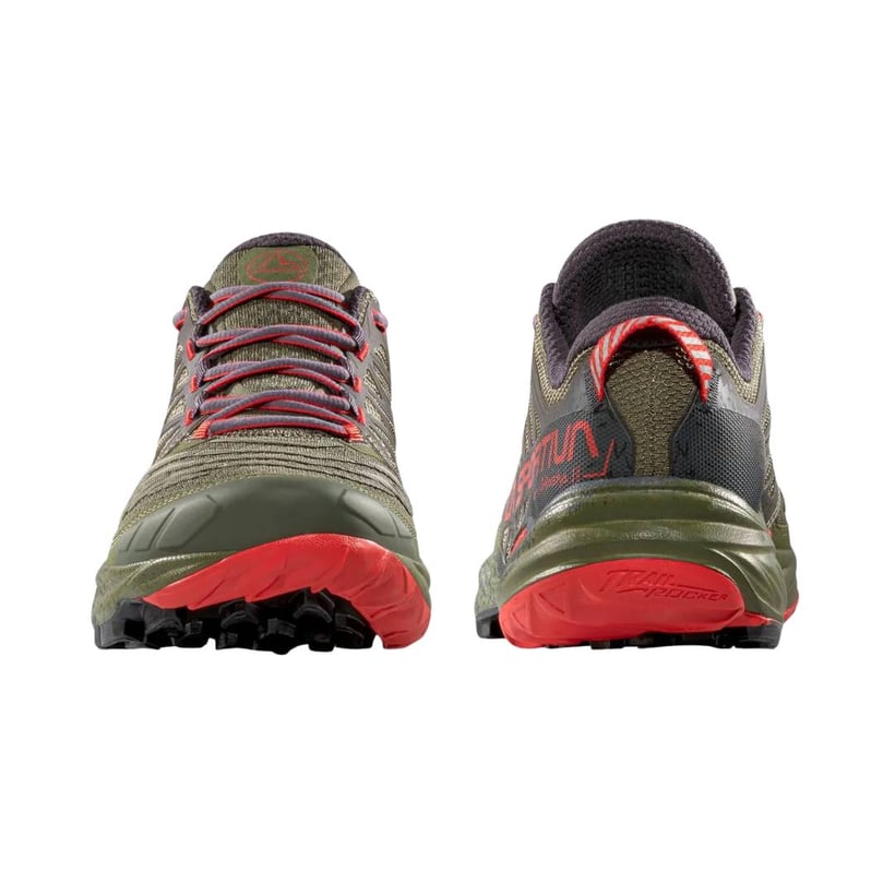 La Sportiva Akasha II Laufschuhe Grün Rot SS26