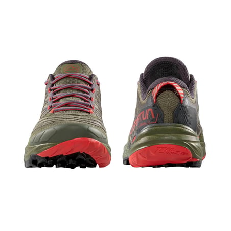 Scarpe La Sportiva Akasha II Verde Rosso SS26