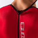 Neoprene Zone3 Streamline Sem Mangas Vermelho Preto Masculino