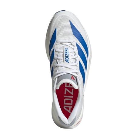 Laufschuhe Adidas Adizero Boston 13 Weiß Blau SS26