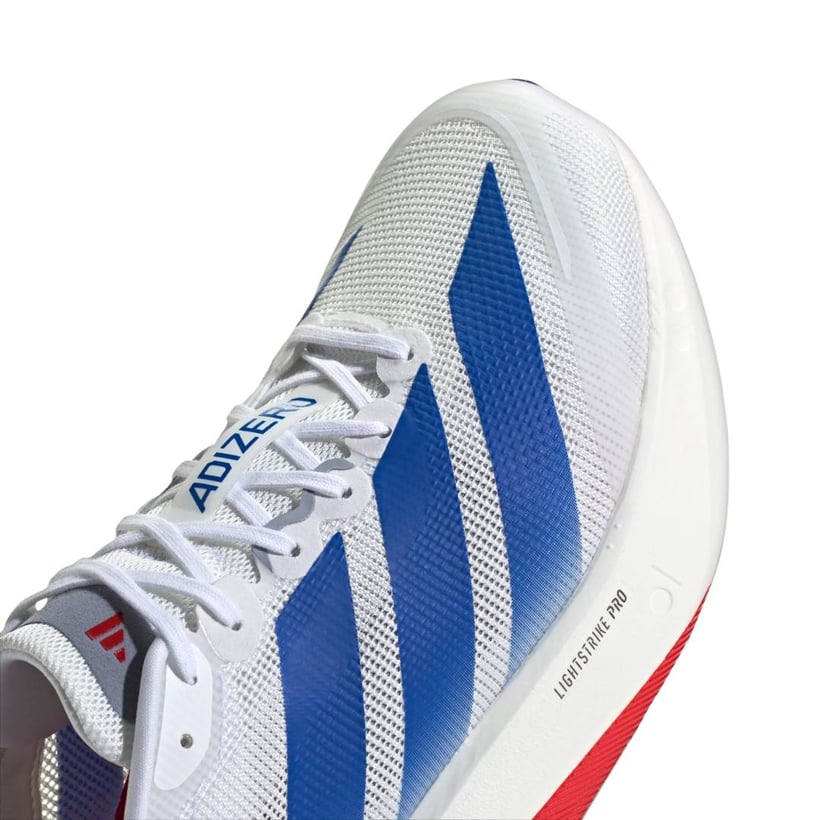 Scarpe Adidas Adizero Boston 13 Bianco Blu SS26