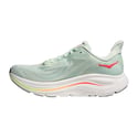 Zapatillas Hoka Clifton 10 Gris Verde SS26 Mujer