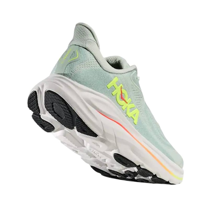 Buty Hoka Clifton 10 Szaro-Zielone SS26 dla kobiet