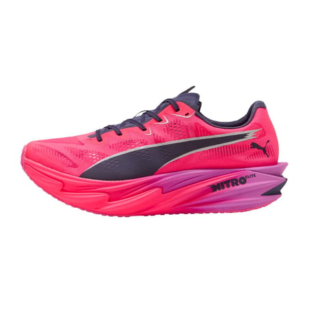 Chaussures Puma Deviate NITRO Elite 4 HYROX Rose Noir SS26