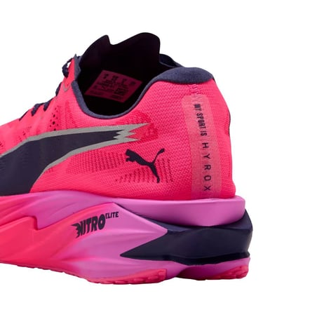 Scarpe Puma Deviate NITRO Elite 4 HYROX Rosa Nero SS26