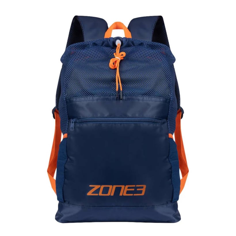 Zone3 Mesh Großer Rucksack Blau Orange