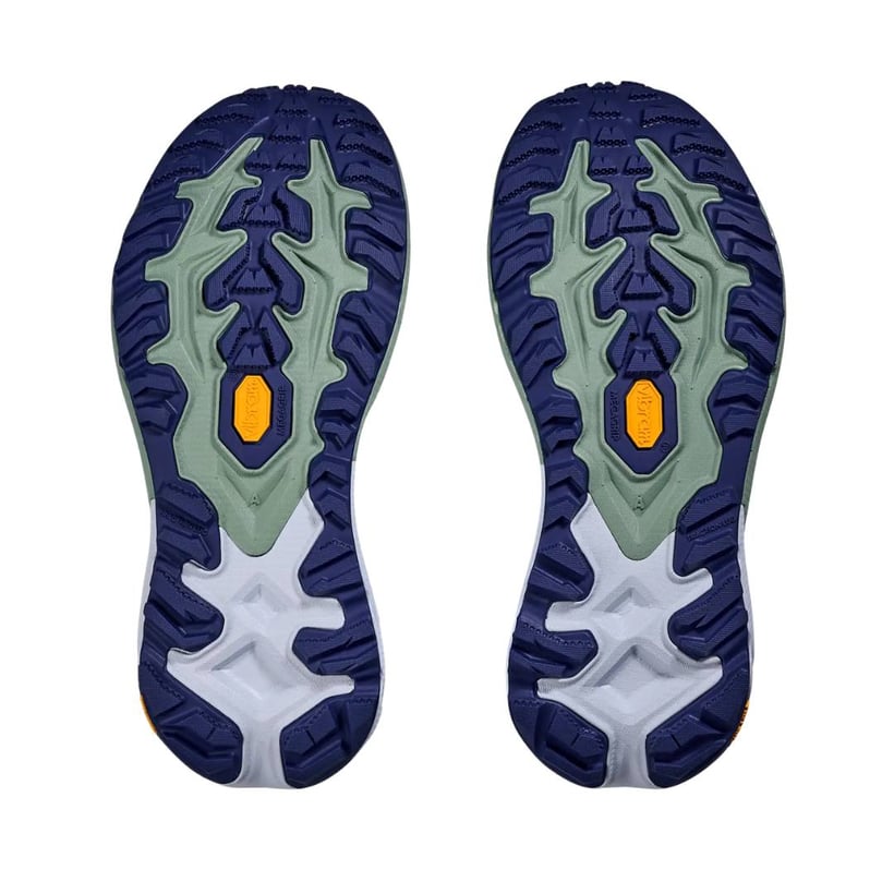 Hoka Mafate 5 Schoenen Paars Groen SS26 Dames