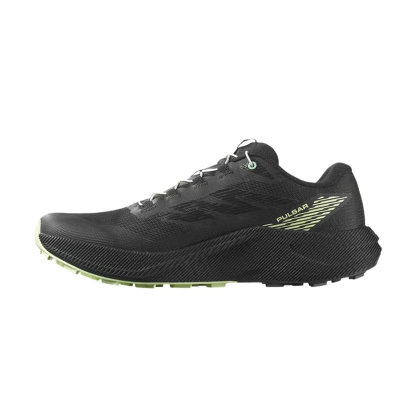 Salomon Pulsar Laufschuhe Schwarz Grün SS26