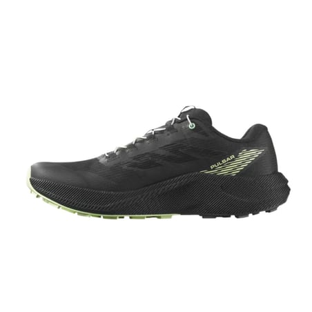 Salomon Pulsar Laufschuhe Schwarz Grün SS26