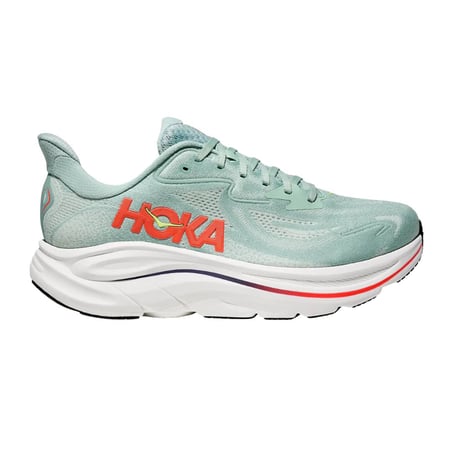 Zapatillas Hoka Clifton 10 Verde Naranja SS26