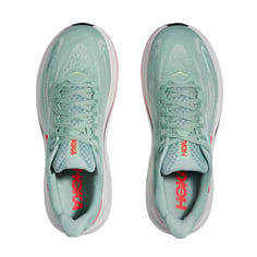 Scarpe Hoka Clifton 10 Verde Arancione SS26 2