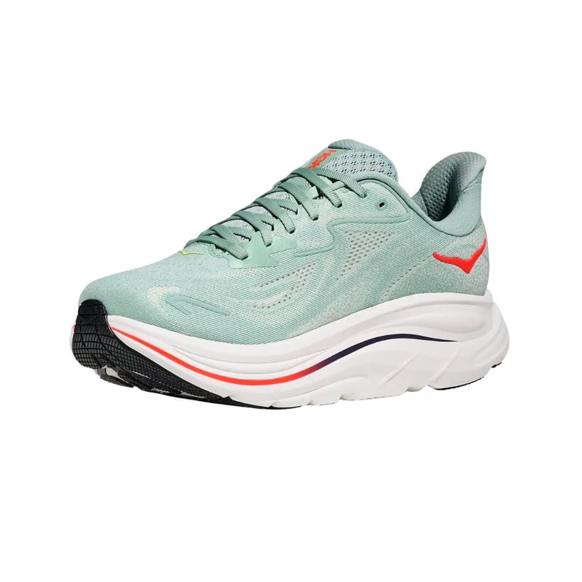 Chaussures Hoka Clifton 10 Vert Orange SS26