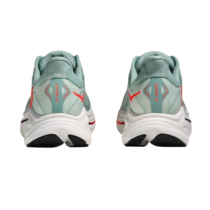 Buty Hoka Clifton 10 Zielono-Pomarańczowe SS26
