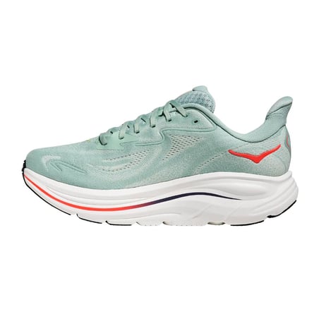 Scarpe Hoka Clifton 10 Verde Arancione SS26