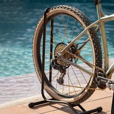 Suporte Eltin para Bicicleta Chão Preto 2