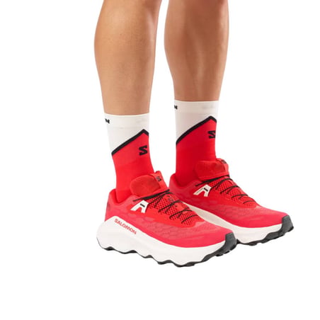 Chaussures Salomon Ultra Glide 4 Rouge Blanc SS26