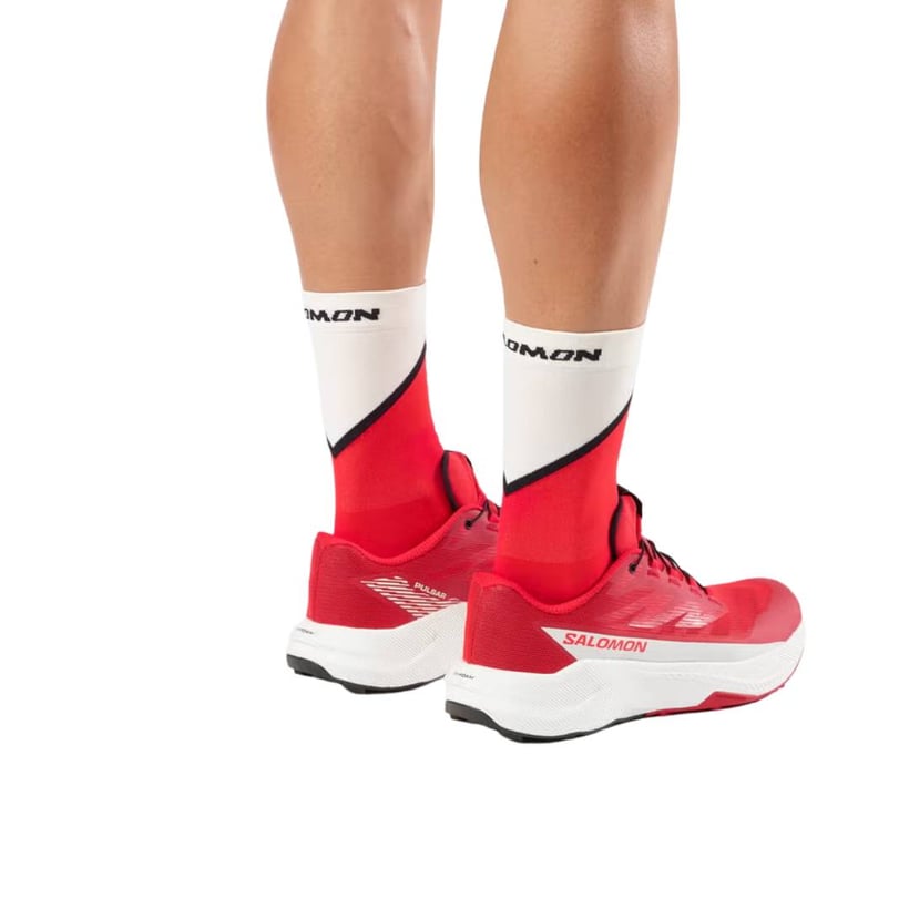 Scarpe Salomon Pulsar Rosso Bianco SS26