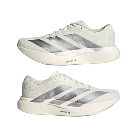 Adidas Evo SL Woven Laufschuh Weiß Grau SS26