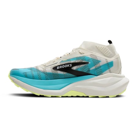 Buty Brooks Cascadia Elite Biało-Niebieskie SS26 Unisex