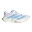 Zapatillas Adidas Adizero Evo SL Woven Blanco Azul SS26 Mujer