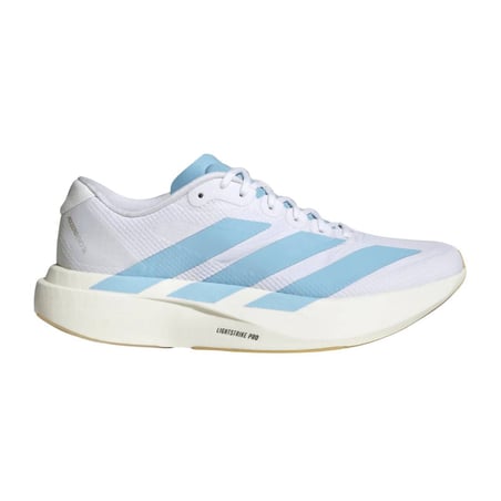 Ténis Adidas Adizero Evo SL Woven Branco Azul SS26 Feminino